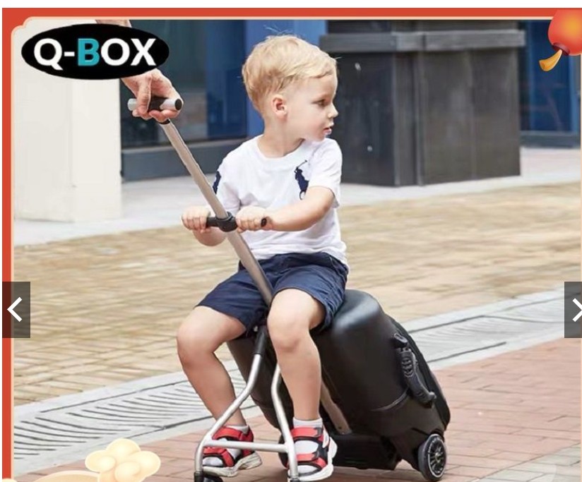 QBox luggage trolley suitcase sell 90, Babies & Kids, Going Out
