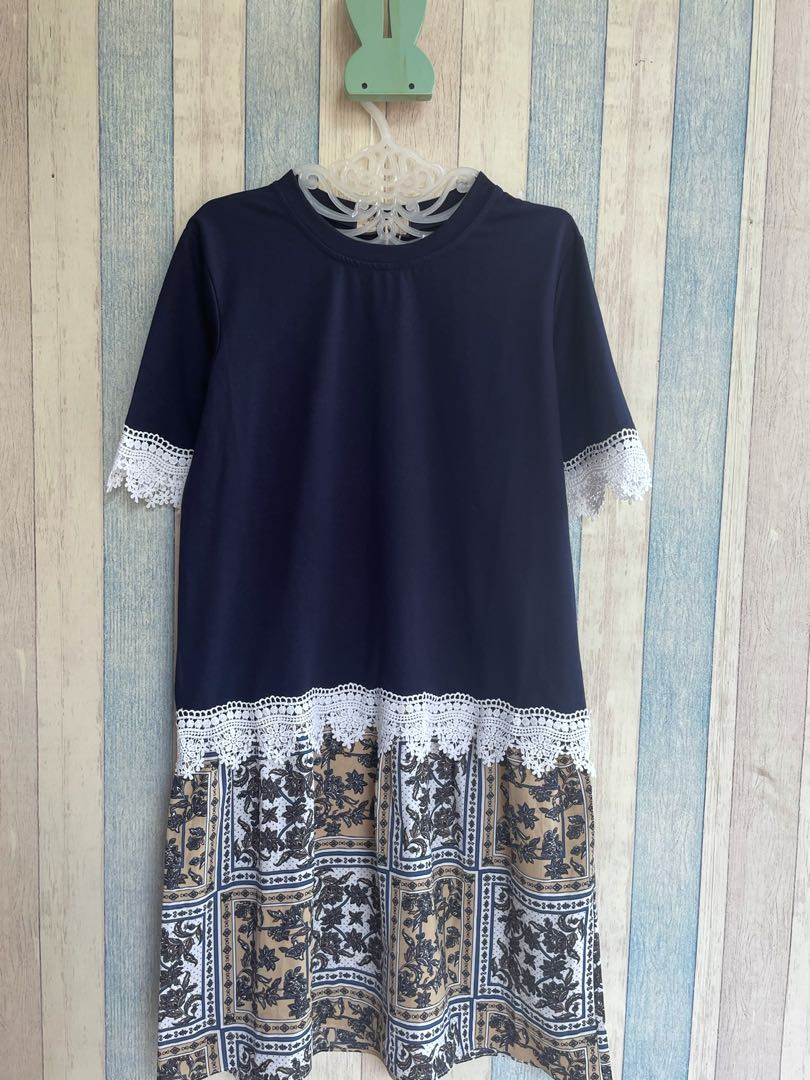 RC lady navy dress RC lady navy dress
