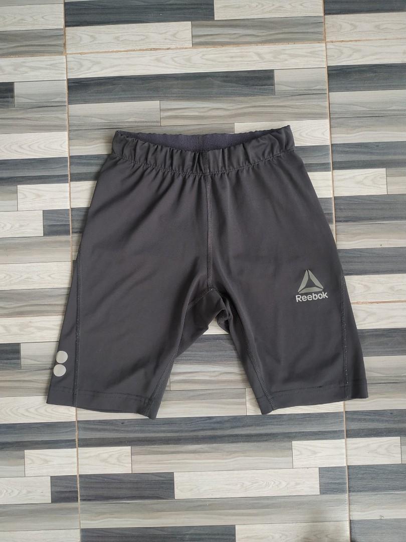 Reebok Re Grey Tight Short Mens, Olah 