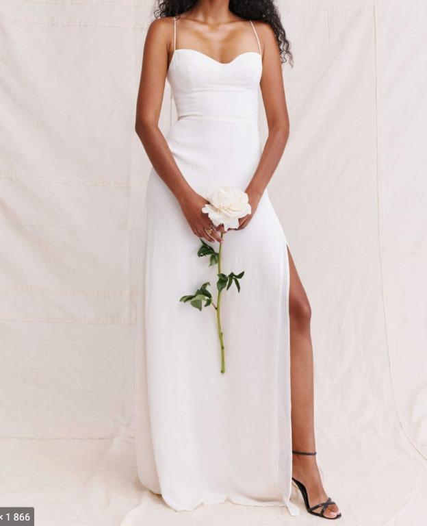 Reformation wedding top