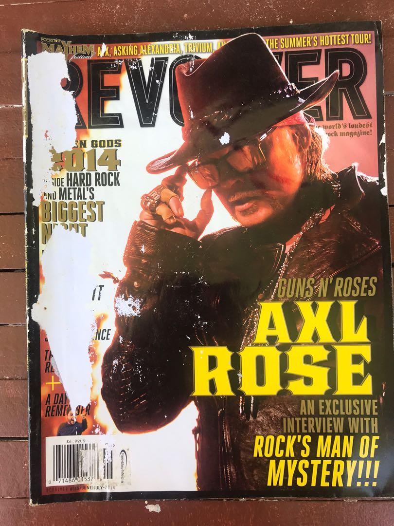 Revolver Magazine featuring Axl Rose (Category: Magazines) located in Valenzuela. Submitted by viraruado (Listing ID 1151664842, Image 1). Description: SF charged to buyer.