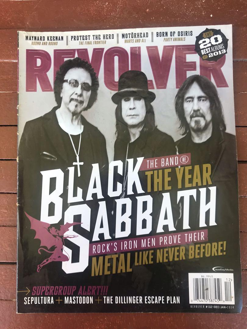 Revolver Magazine featuring Black Sabbath (Category: Magazines) located in Valenzuela. Submitted by viraruado (Listing ID 1151663598, Image 1). Description: Back issue Very Good condition Pls. chat if you have question or you want more pic. Can do meet-up if near my location SF charged to buyer .