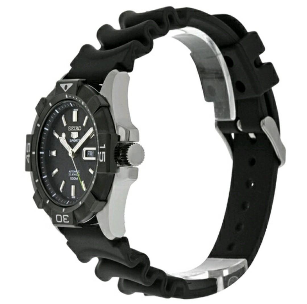 Scarce Rare Mint Discontinued Seiko Sports Black Classic Vintage