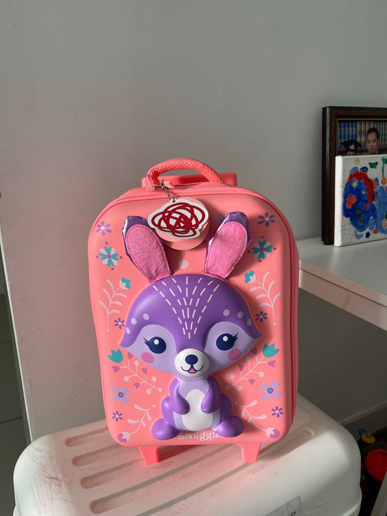 Smiggle hardtop trolley bag, Babies 