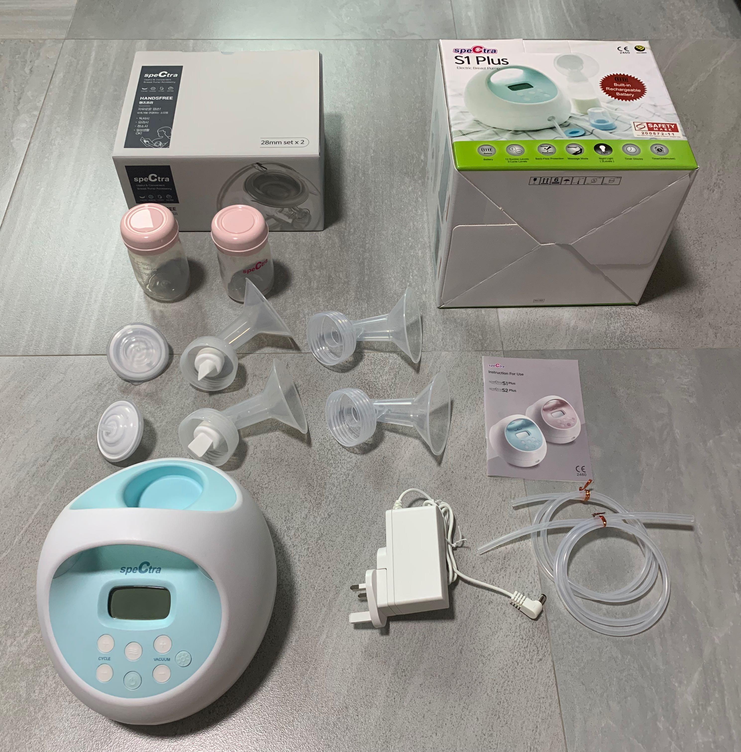 Spectra S1+ with hands free pump Bundle, Babies & Kids, Nursing