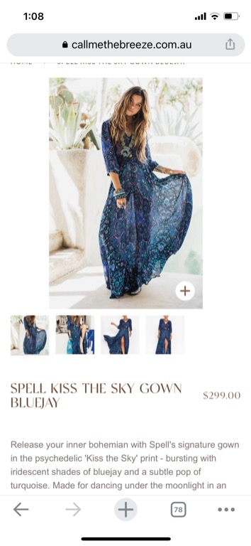 Kiss the sky dress best sale