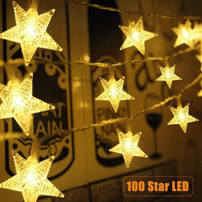5M 50 LED Battery Twinkling Fairy String Lights Xmas Wedding Party Lamps Decor