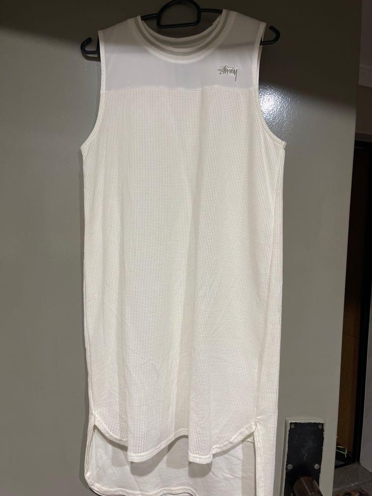 stussy jersey dress Stussy Redondo Mesh Midi Dress