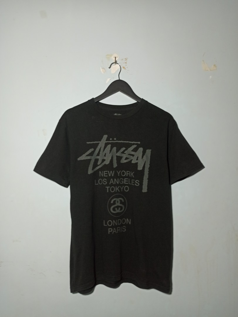 triple black stussy