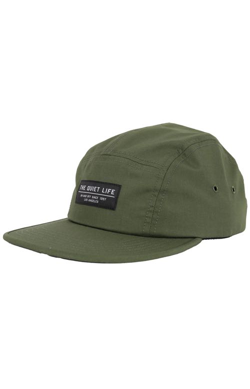 Foundation 5 Panel Camper Hat - Olive 