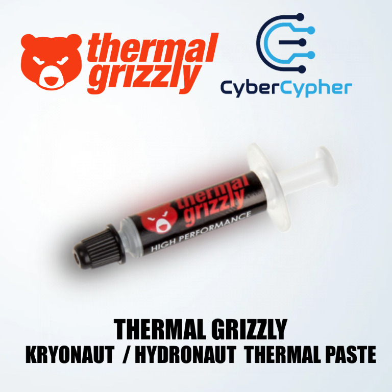 Thermal Grizzly Kryonaut Thermal Paste, 5.55g - Nabob Brands