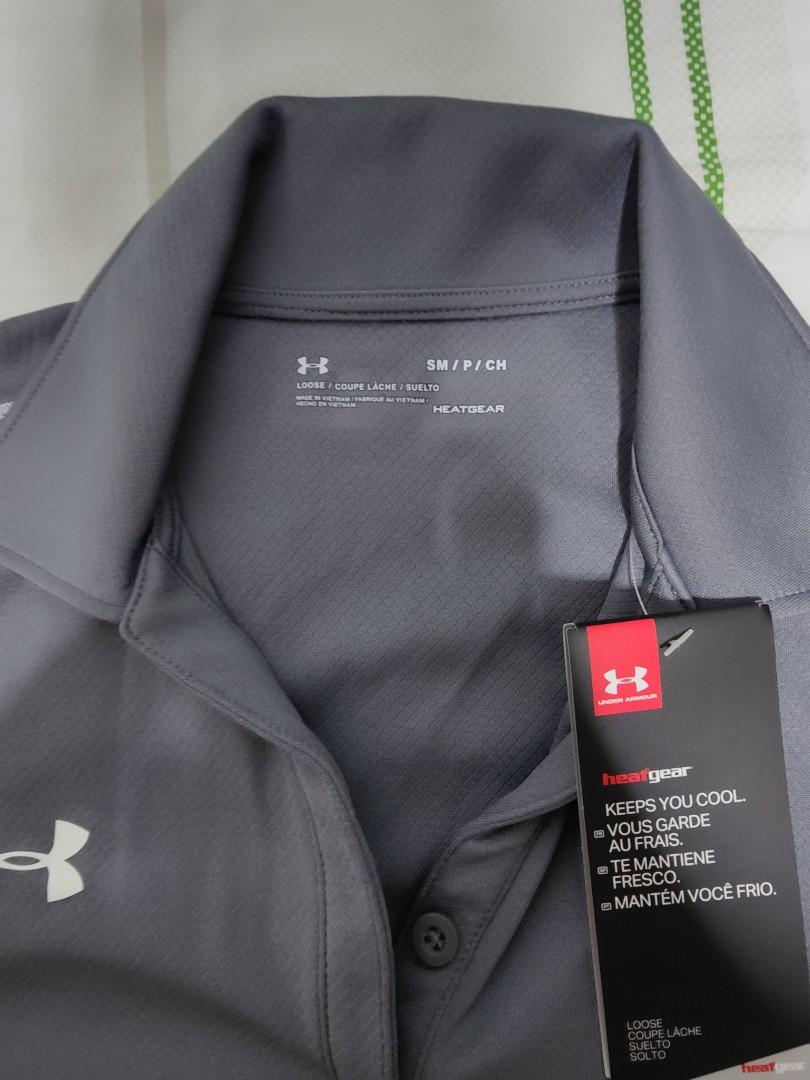 under armor dry fit polo