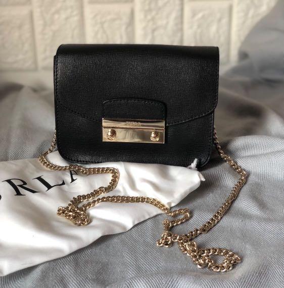 Furla julia black sales