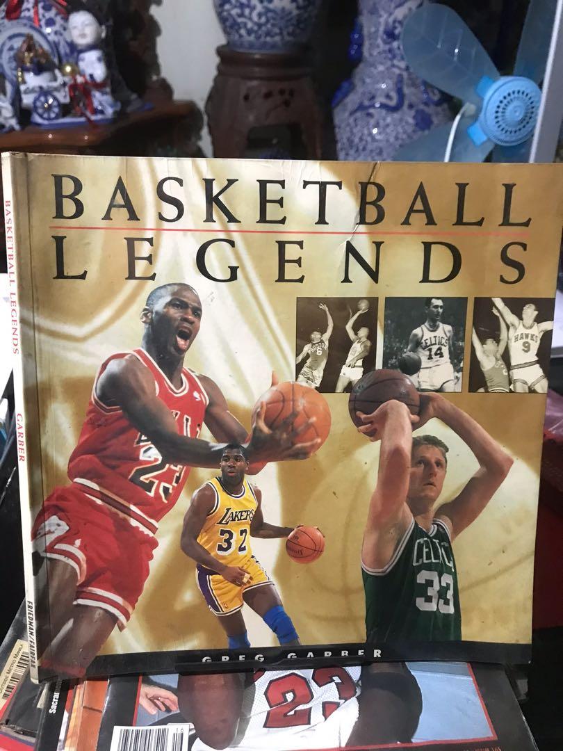 Vintage 1993 Basketball Legends Book (Preloved), Hobbies & Toys, Books