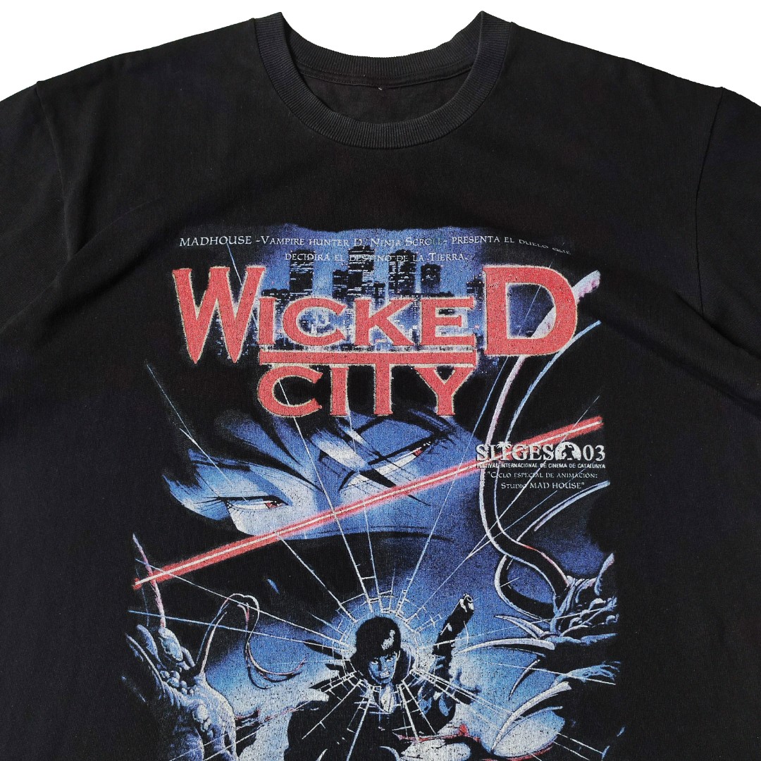 Wicked City Unisex T-shirt Vintage Anime Oldschool Manga 