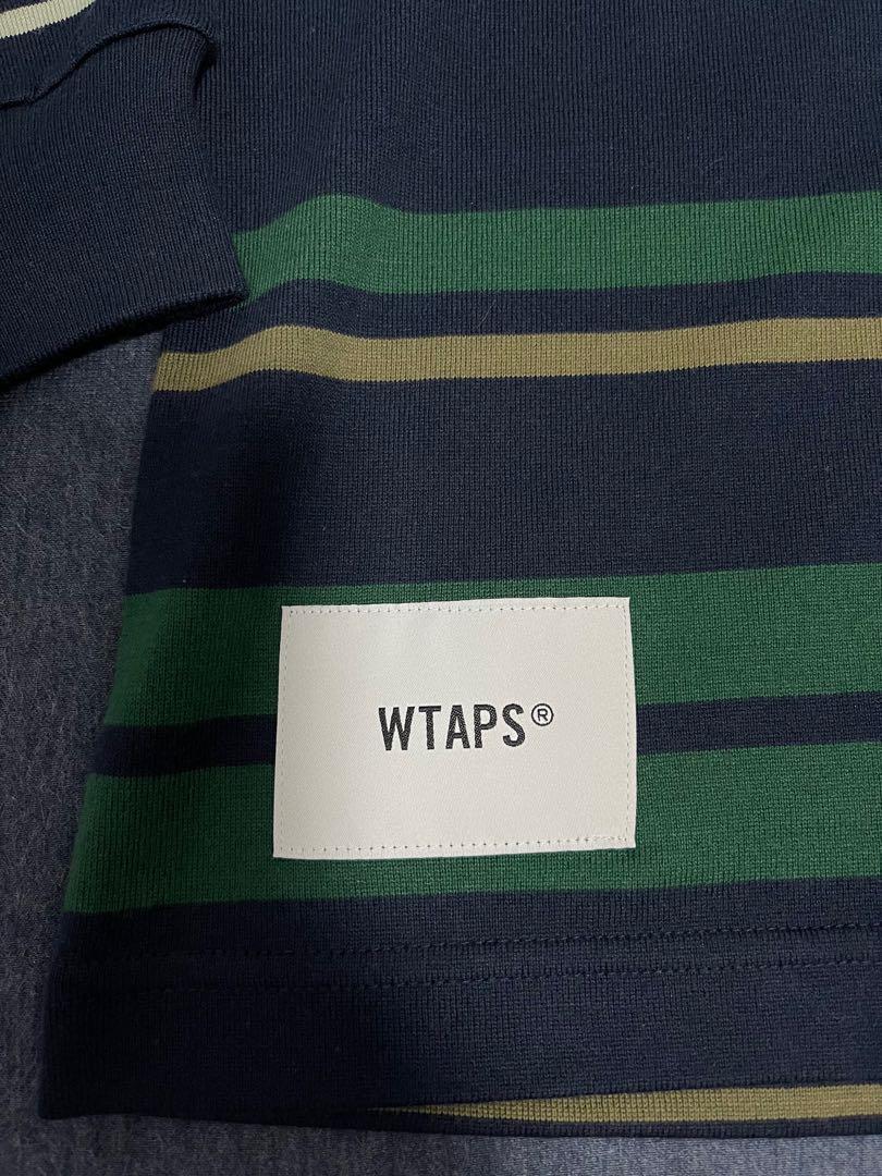 Wtaps Jam LS Cotton Green Size 3, 男裝, 上身及套裝, T-shirt、恤衫