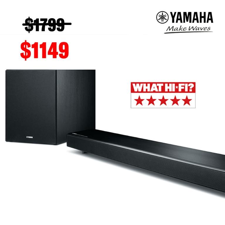 Yamaha YSP-2700 7.1ch Surround Soundbar (Demo Clearance), Audio, Soundbars, & on Carousell