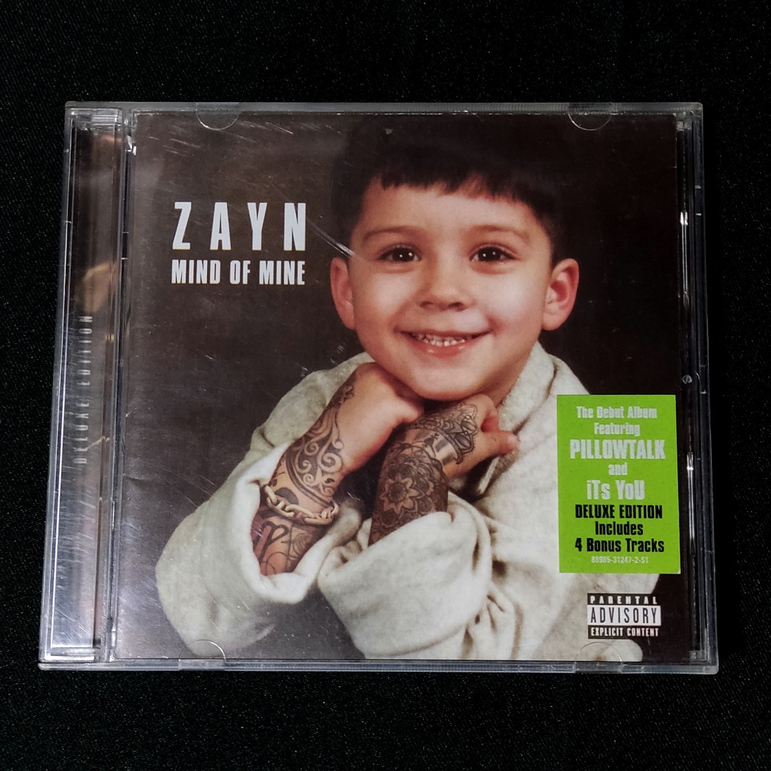 Zayn Mind Of Mine Deluxe Cd Hobbies And Toys Music And Media Cds And Dvds On Carousell 