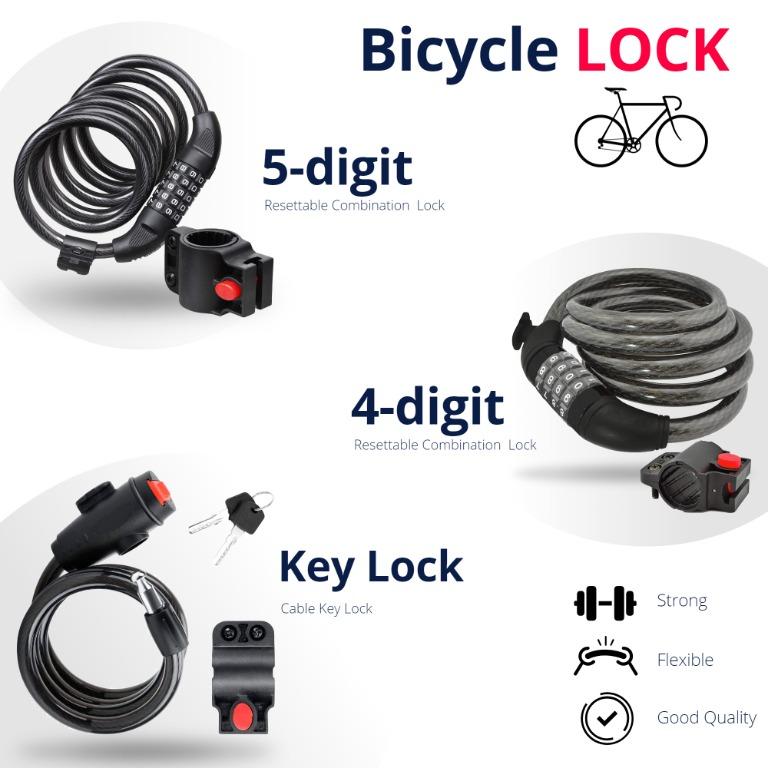 6 foot bike lock hotsell