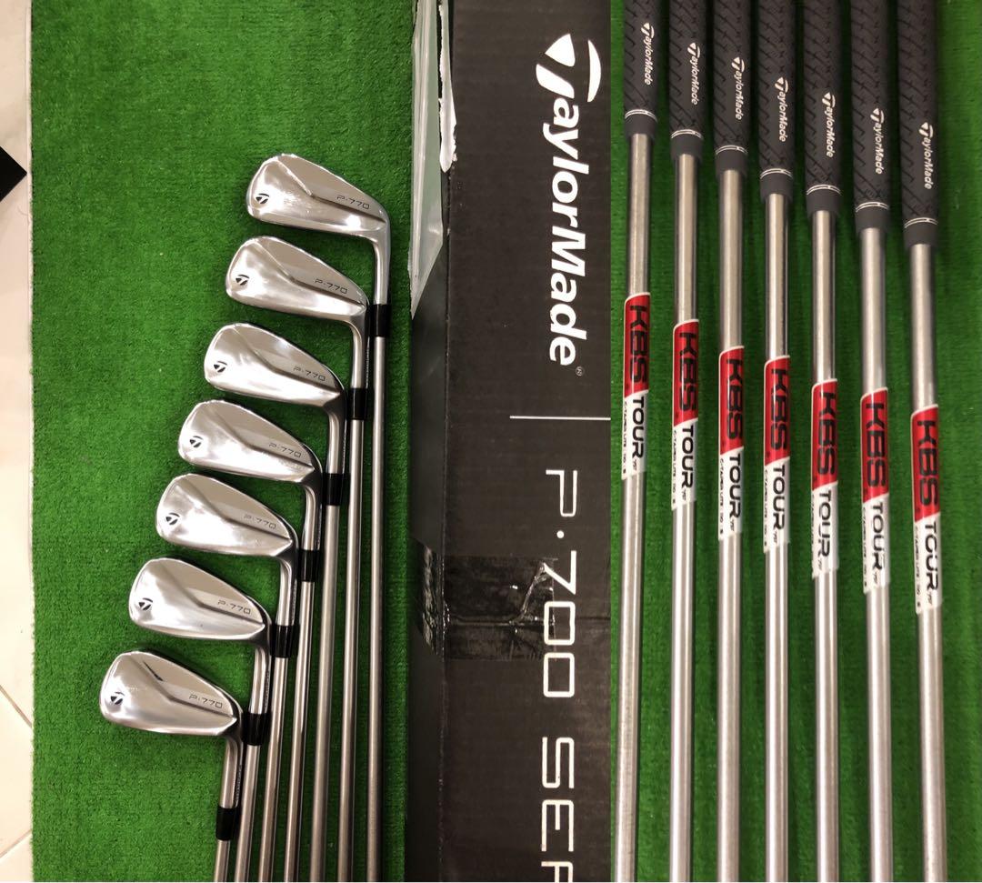 2021 Taylormade P770 (4-P) Forged Irons [PREMIUM Upcharge KBS TOUR ...