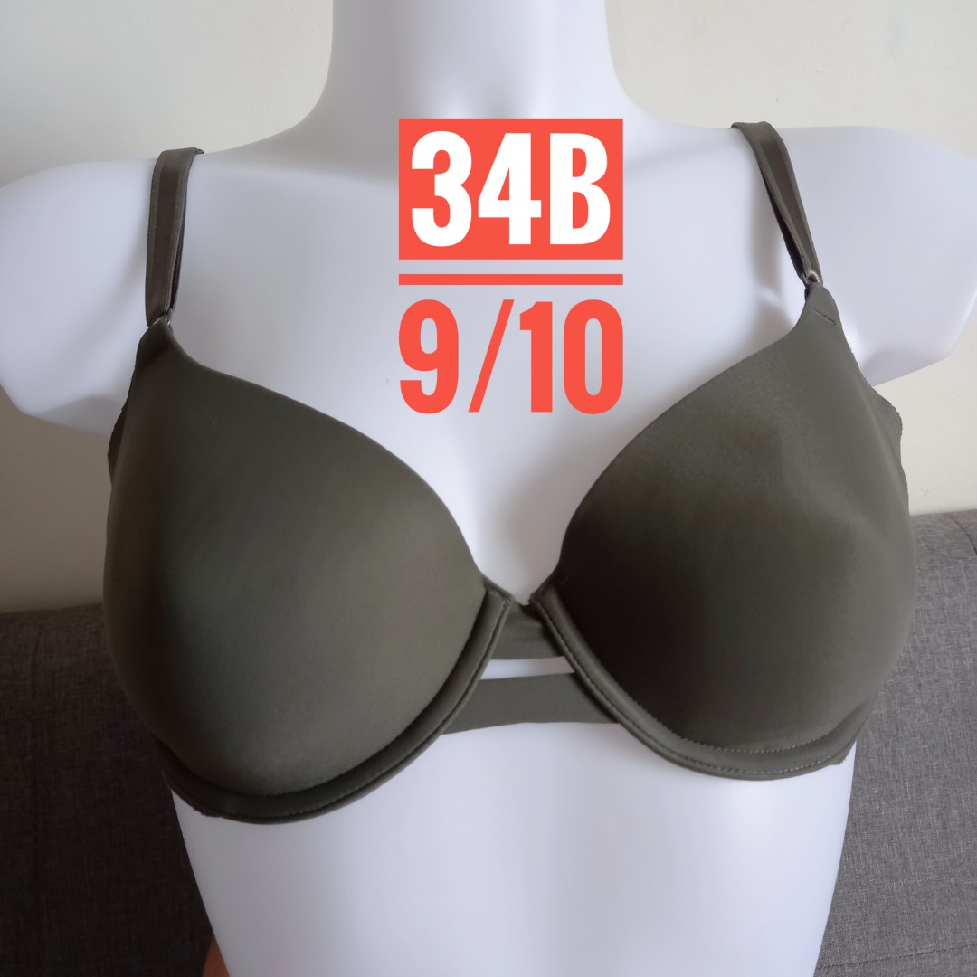 34b Army green bra, Women's Fashion, New Undergarments