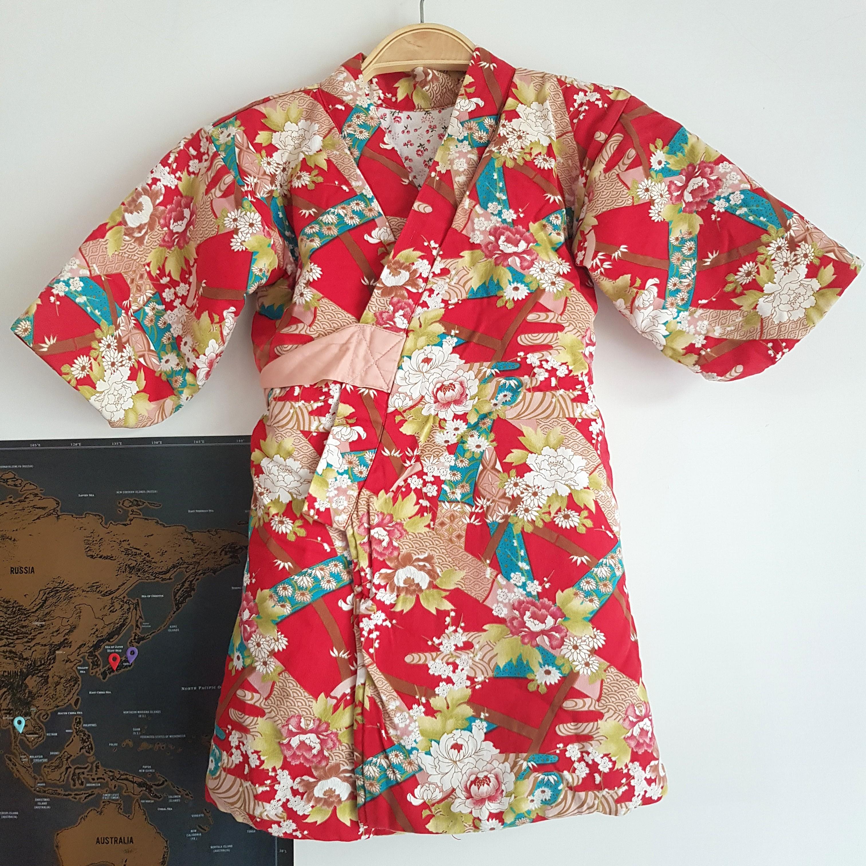 日本製棉襖浴衣 和服 親子用品 女童裝on Carousell