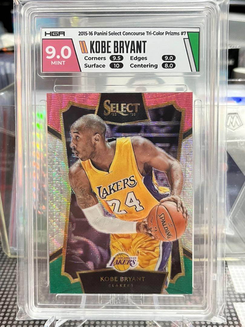 🇺🇸 2015-16 PANINI - SELECT BASKETBALL 🏀 NO.7 KOBE BRYANT PRIZM