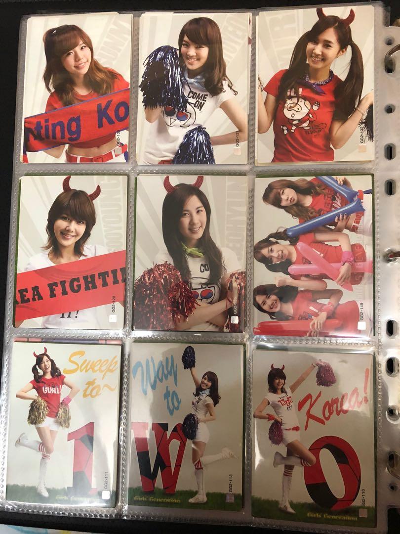 絕版少女時代Girls Generation Star Collection Card 小卡, 興趣及遊戲