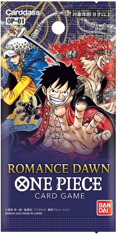 預訂】 BANDAI 海賊王咭牌遊戲第一彈ROMANCE DAWN [OP-01] One Piece