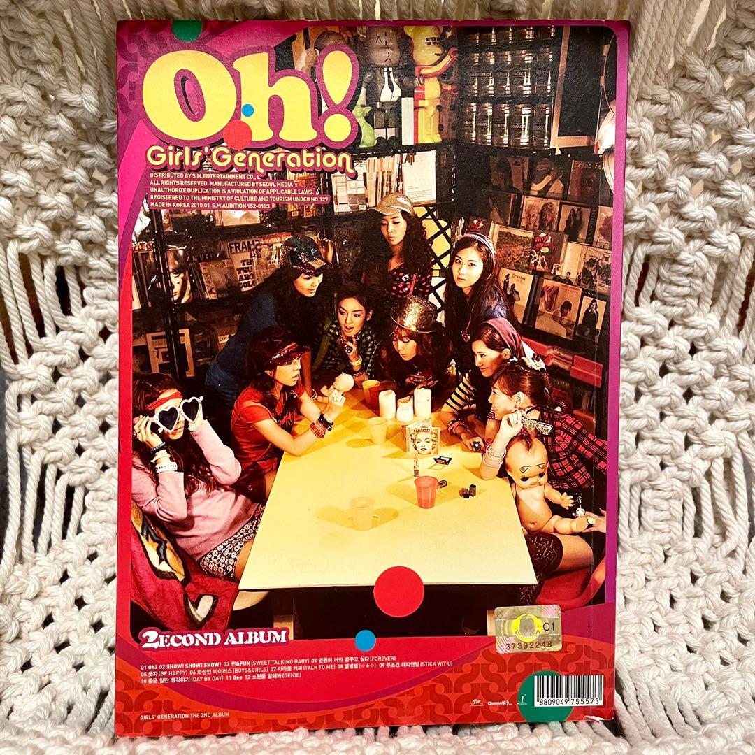 oh!　2ndALBUM 少女時代　韓国版 CD