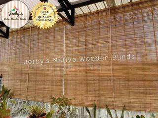🇵🇭 NATIVE WOODEN BLINDS ROLL UP ✨