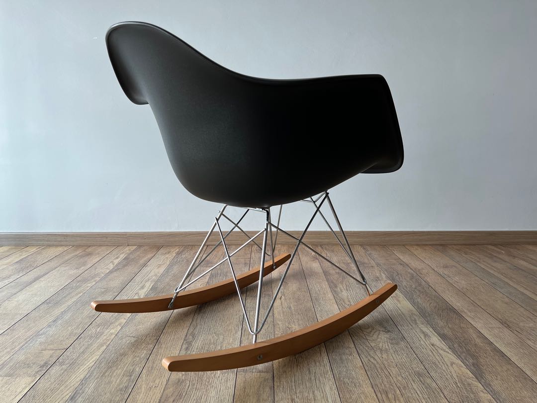 eames shell rocking chair