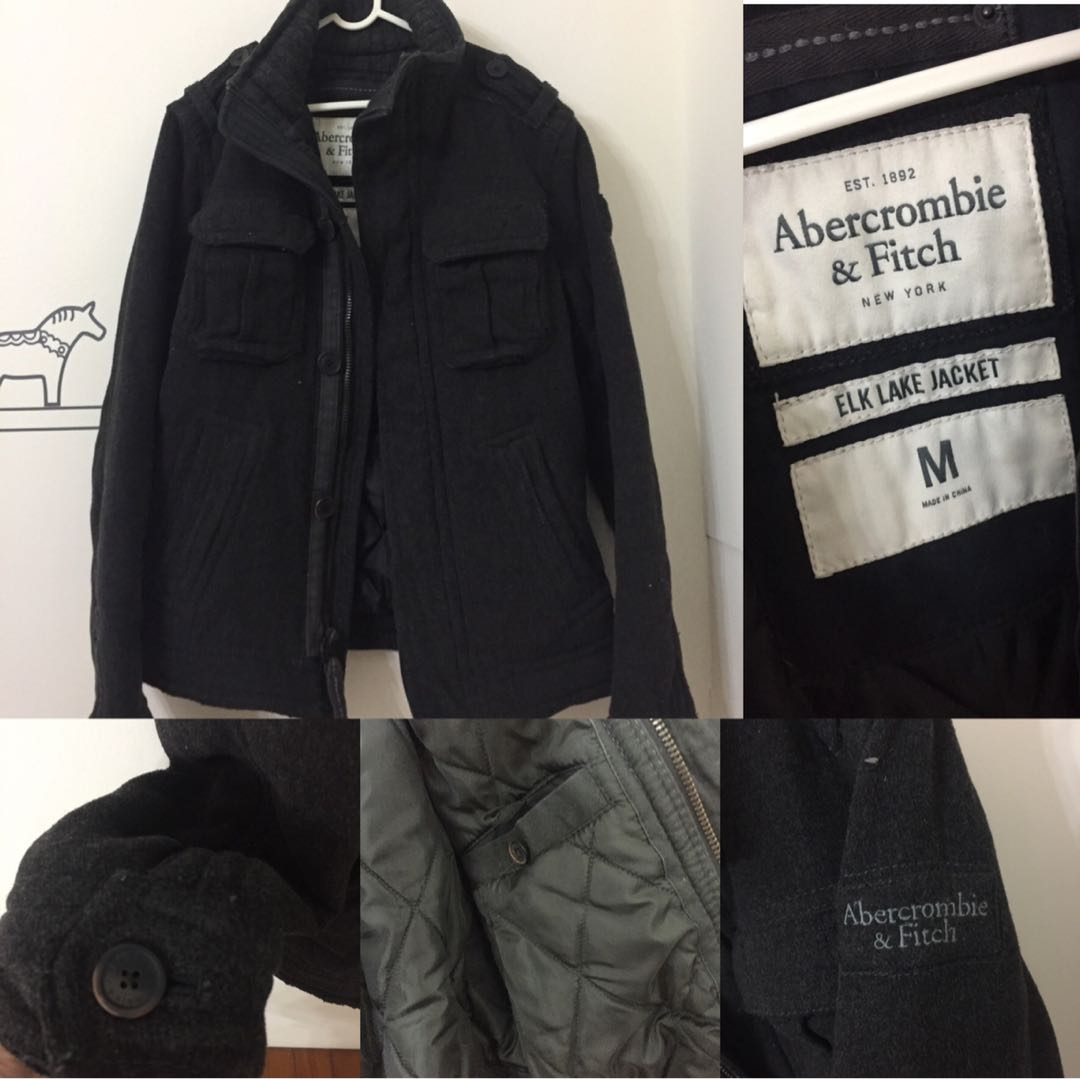 abercrombie and fitch elk lake jacket M