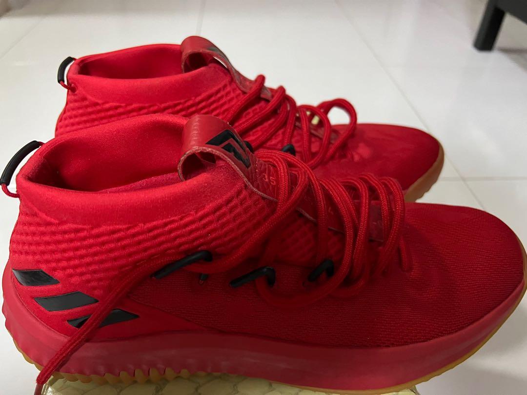 Adidas 4 'Red Gum(US Men's Footwear, Sneakers on Carousell