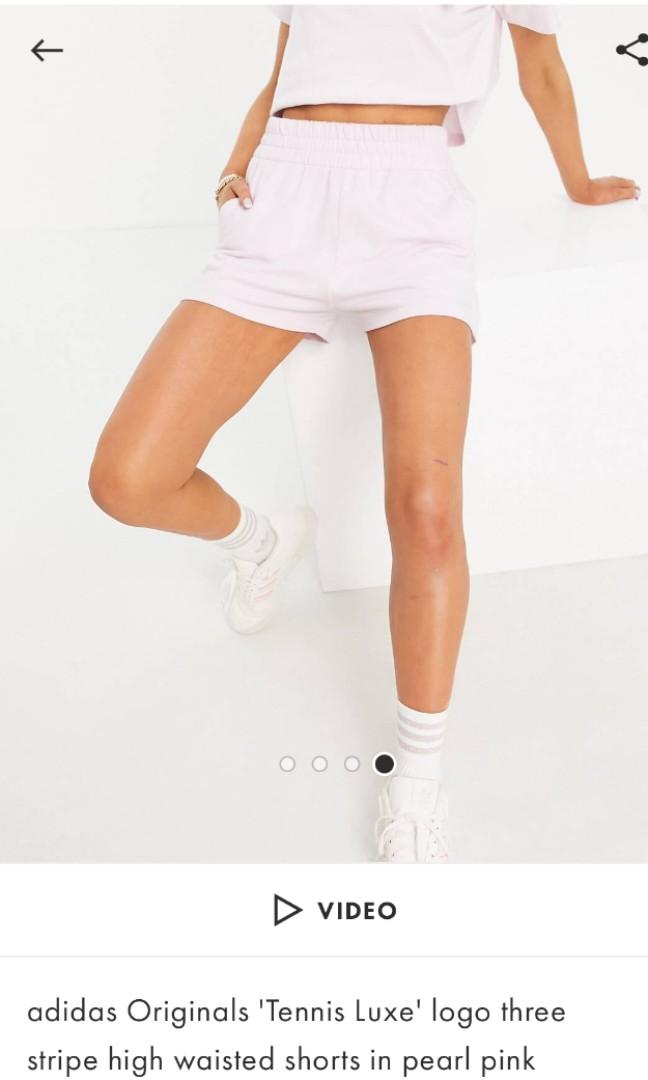Adidas originals high waisted shorts sales