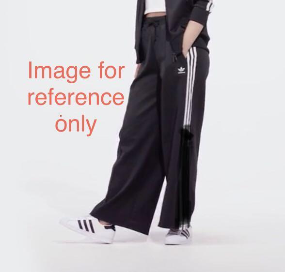 Adidas (Trouser) Relaxed Wide Leg Pants, Women's Fashion, Bottoms, Other  Bottoms on Carousell