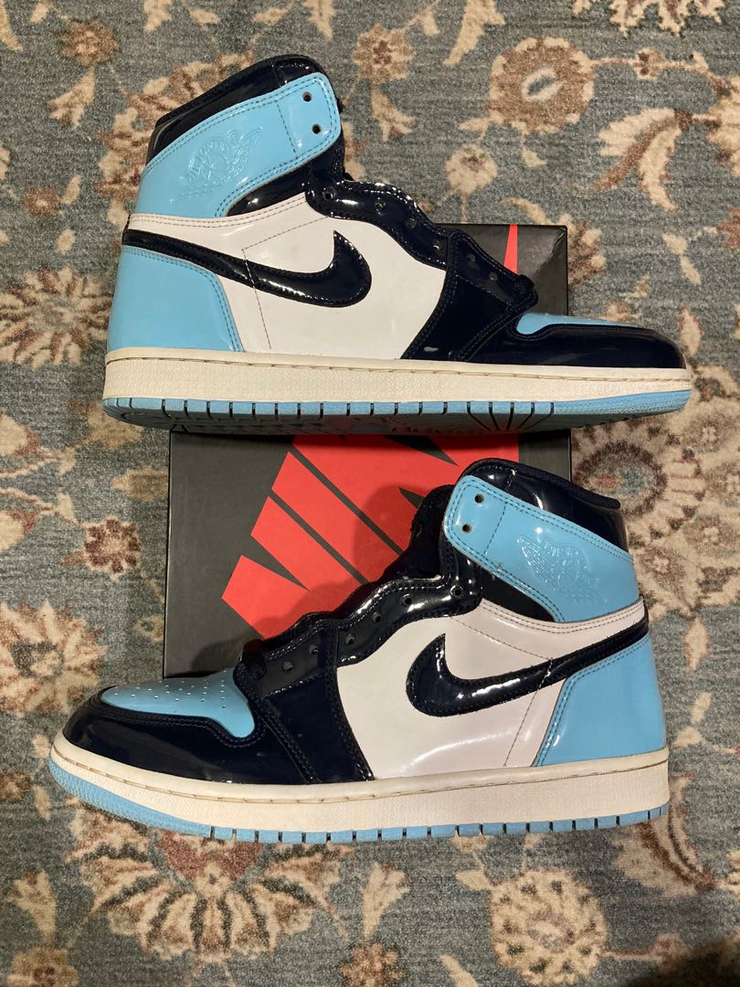 Air Jordan 1 High Blue Chill Men s Fashion Footwear Sneakers