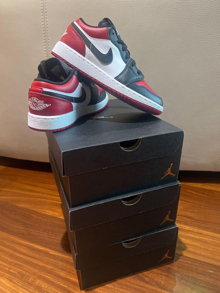 Air jordan 1 clearance bred toe gs