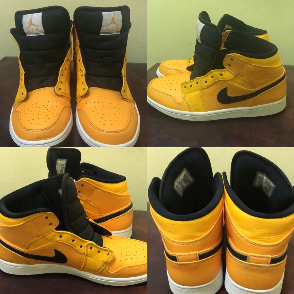 air jordan yellow taxi