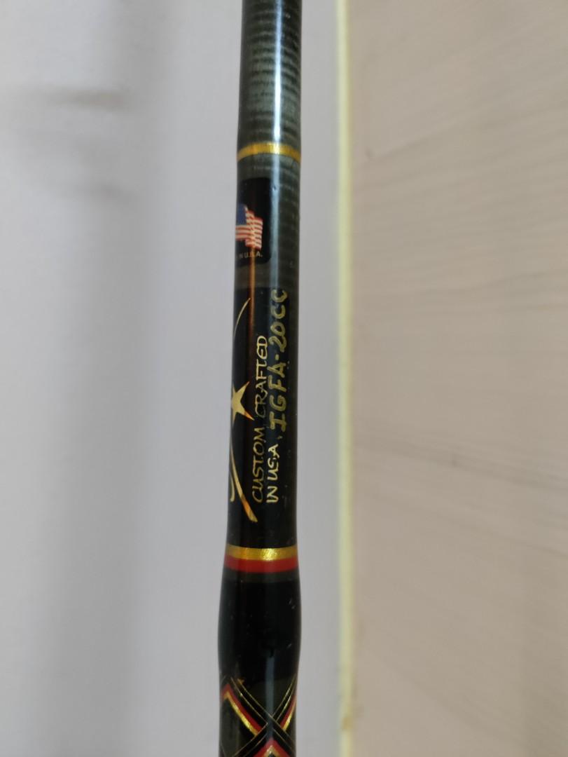 All Star IGFA full roller USA fishing rod, Hobbies & Toys, Collectibles &  Memorabilia, Vintage Collectibles on Carousell