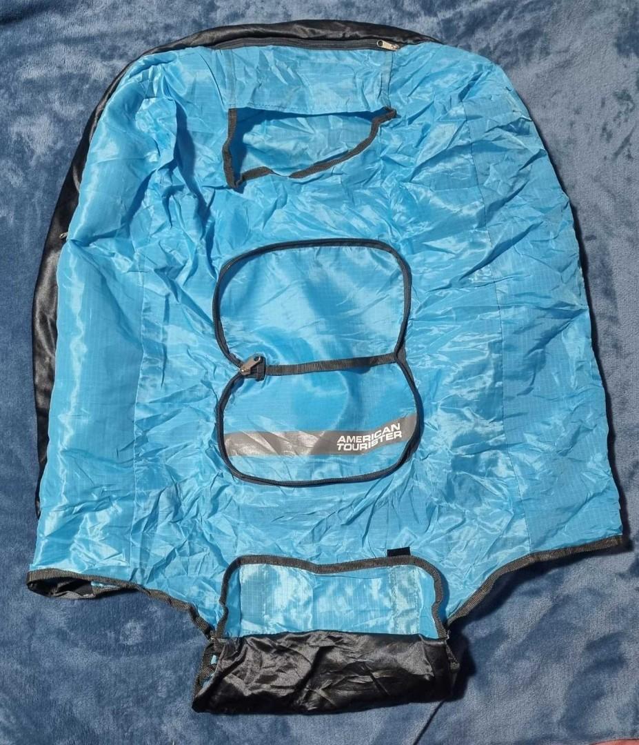 American Tourister foldable luggage cover, Women's Fashion, Bags