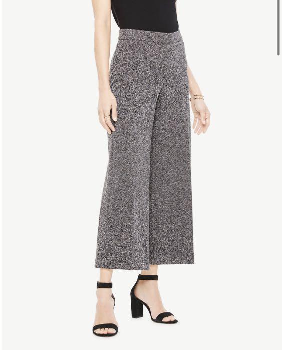Ann Taylor wide leg pants celana kulot 