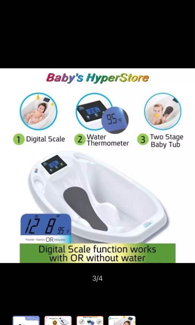 Aqua scale bath tub, Babies & Kids, Bathing & Changing, Bathtub & Bath ...