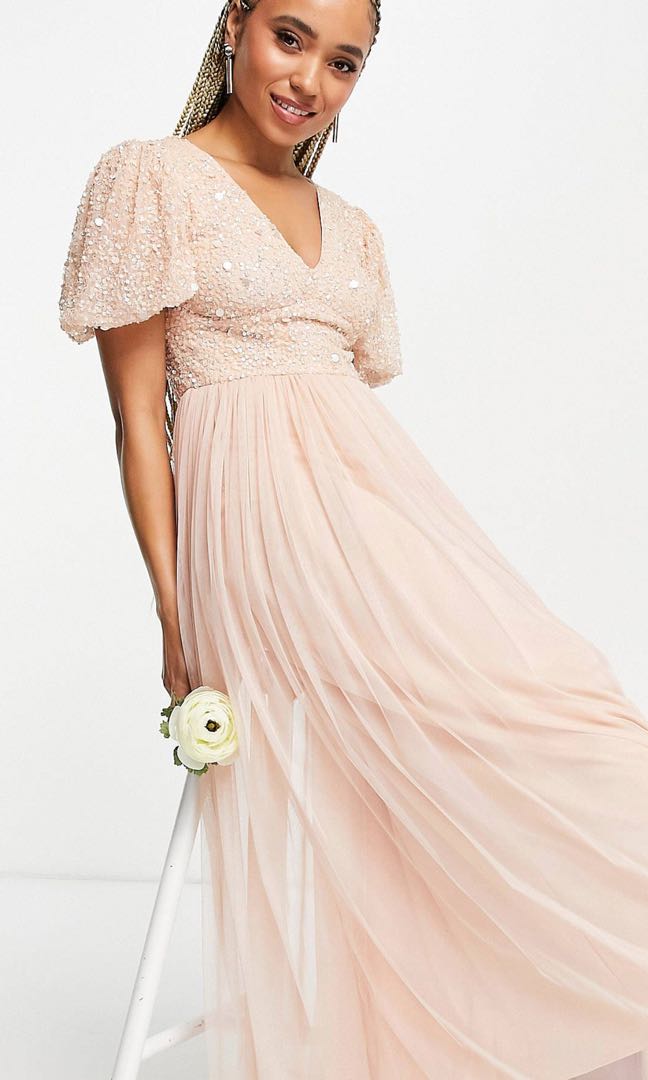 Asos Long Sleeve Evening Dresses | Wedding Occasion Dresses Asos | Asos  Dresses Women - Evening Dresses - Aliexpress