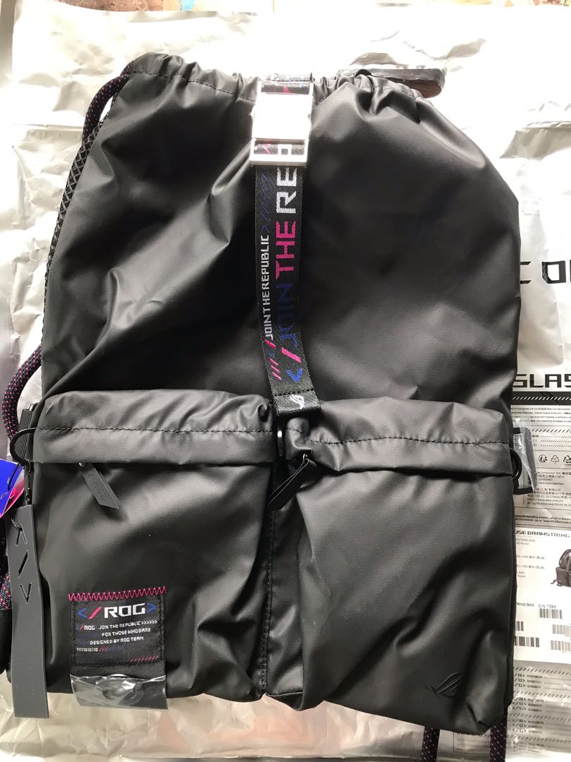 新品 ROG SLASH Multi-use Drawstring Bag