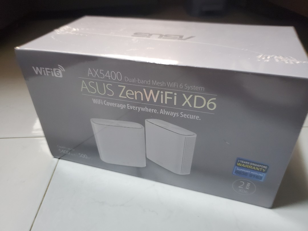 Asus ZenWiFi XD6 mesh router, TV & Home Appliances, TV & Entertainment ...