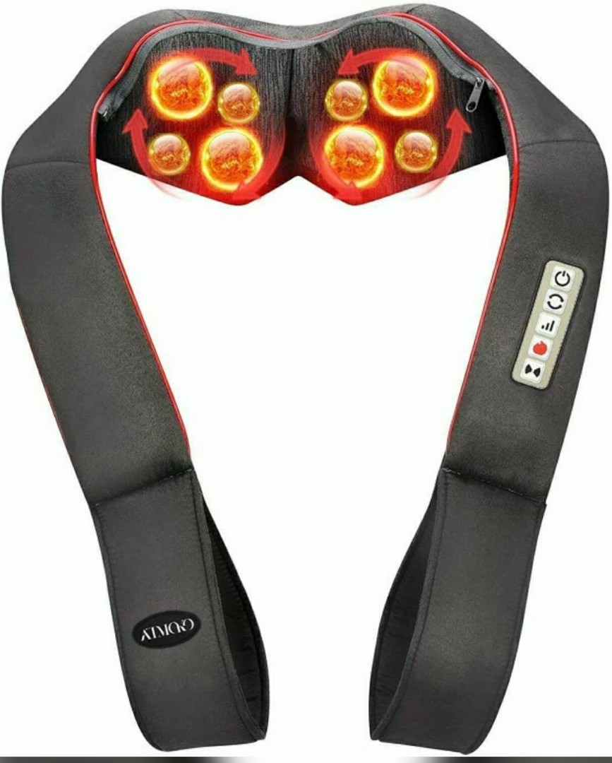 Atmoko Shiatsu Neckandshoulder Massager With Heat Health And Nutrition Massage Devices On Carousell 3148