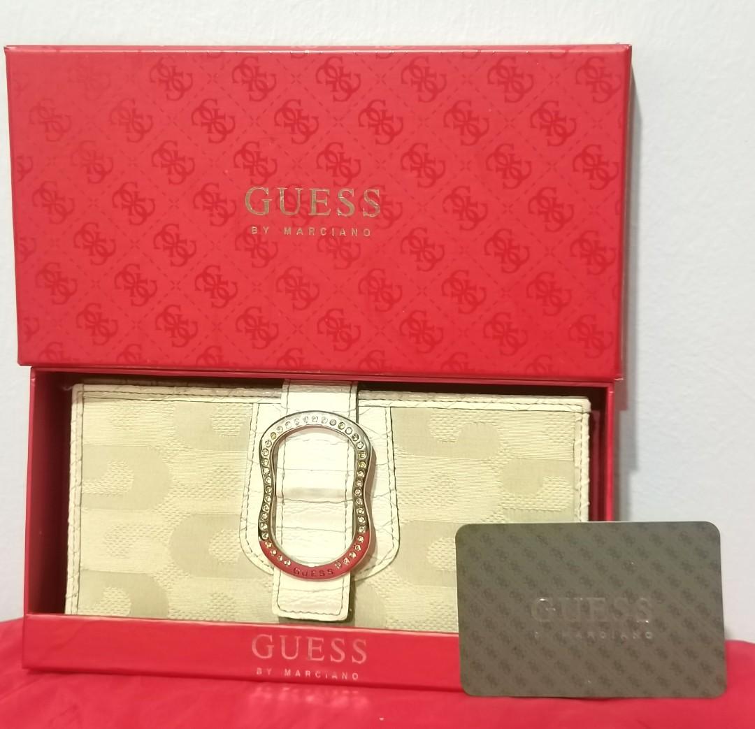 Authentic Guess Wallet, Luxury, Bags & Wallets on Carousell