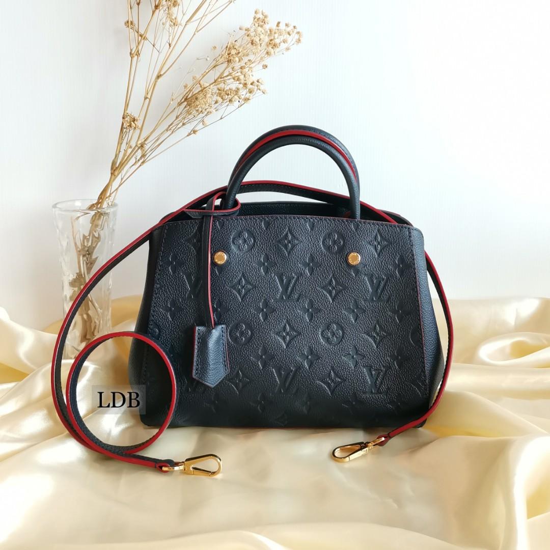 Louis Vuitton LV Montaigne Empreinte GM, Luxury, Bags & Wallets on Carousell