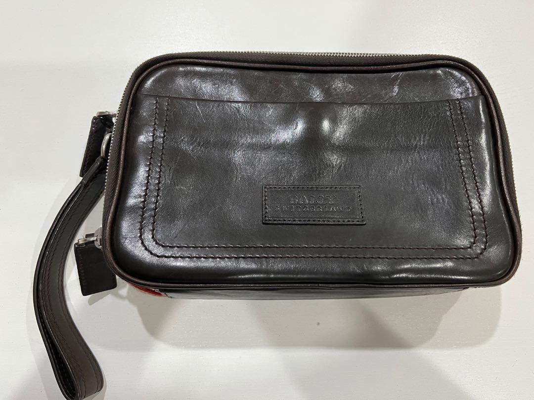 Bally Men Leather Clutch bag Luxury Bags Wallets on Carousell